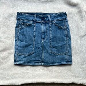 American Eagle Denim Blue Women's Miniskirt